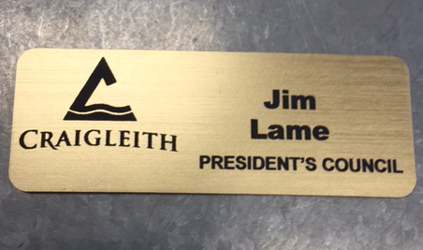 Name Plate Engraving