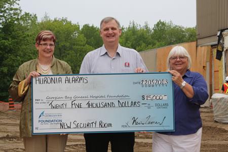 Donation to Georgian Bay General Hospital