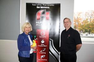 Kevin Leonard at the Askennonia Senior Centre’s Health Fair in October